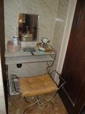 Brass Vanity  with Bench