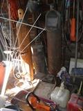 Oxygen, Acetylene, Nitrogen Tanks 