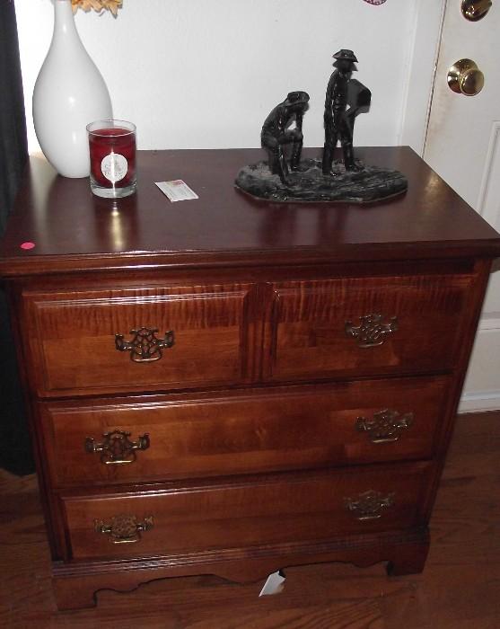 3 Drawer Early American style chest by Stanley