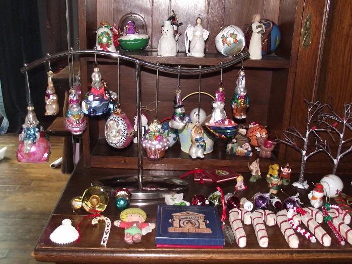 Large collection of Radco Christmas ornaments AND Christmas Collection