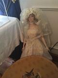 Bridal doll - approx. 3 ft. tall;