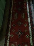 Tribal hand made runner 2'2" x 6'8" rug;