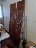 Carved wood Chinese doors