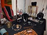 more jewelry, copper, brass, pewter, coral, silver, pins, bracelets