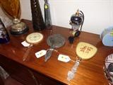 vintage hand mirrors, decorative items