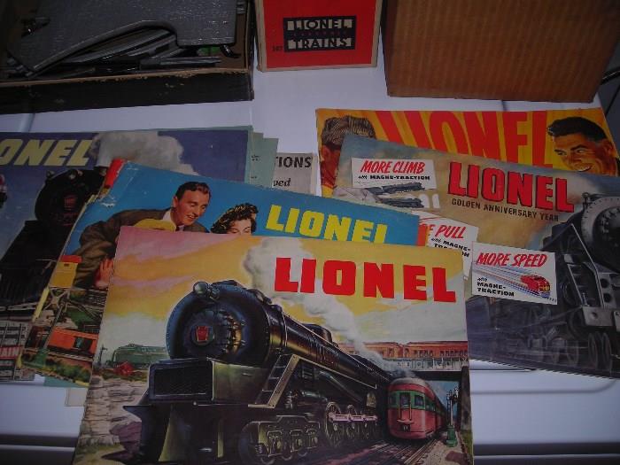 more Lionel train books,  we also have the Lionel little record for the whistle sound