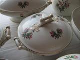 Haviland Limoge Moss Rose dishes