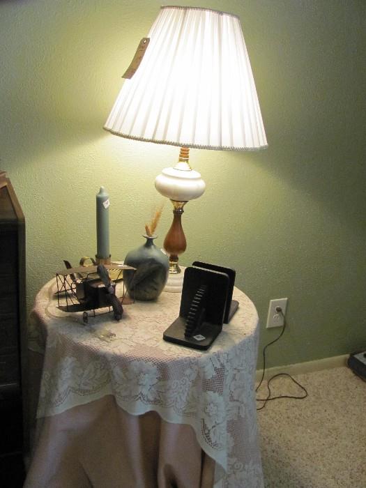 Lamp and misc