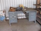 Metal desk