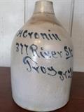 Troy New York script jug