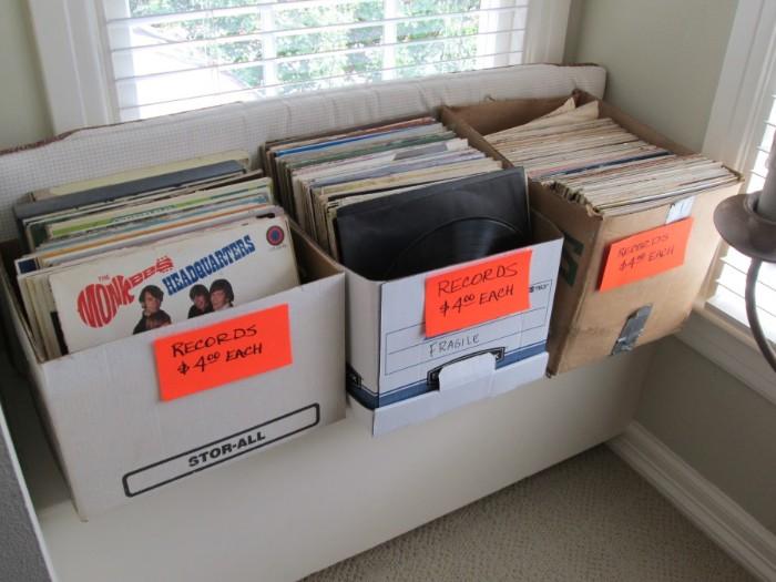 Vintage record collection!