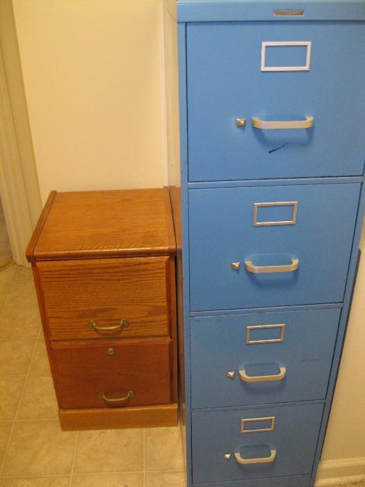 2 and 4 Drawer Filing Cabinet