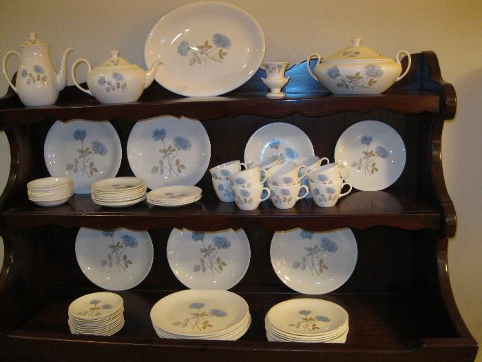 Wedgwood of England - Ice Rose - full service for 8; plus additional pieces