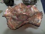 Fenton Vintage Amethyst Carnival Dish