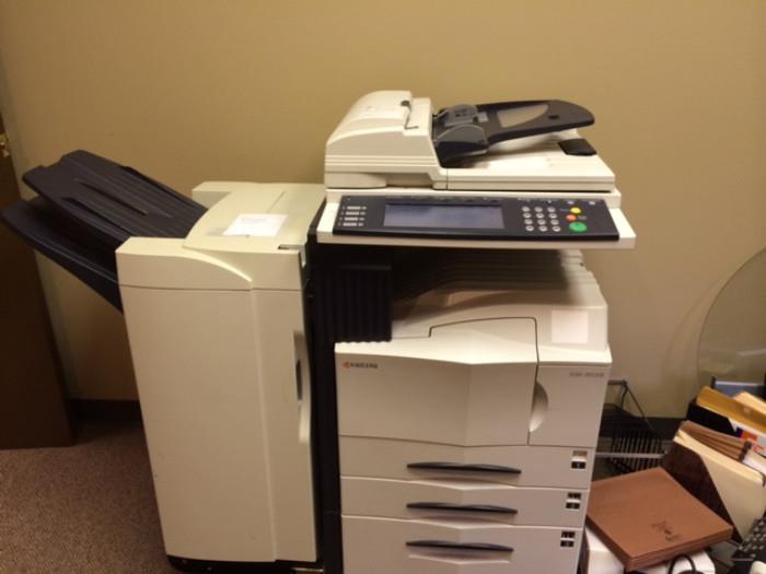 Kyocera Mita copier.  Low copy count.  Out of warranty. B&W, scan and fax.