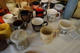 Collectible coffee mugs Frankoma, Route 66, Razorback, Frankoma Beer Stein