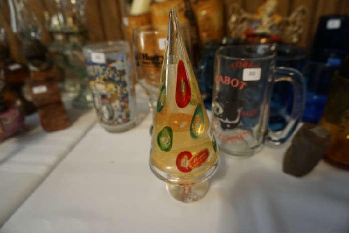 Murano glass Christmas tree made in Italy