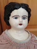 Jenny Lind Doll with hand sewn original clothing