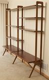 danish wall shelf unit