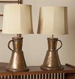 copper lamps