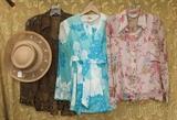 Many breezy tops and hats ready for your next sunny vacation!