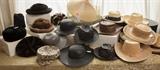 Nice selection of great hats, Mens and Ladies. Mink, shearling Fez, straw boaters, leather, coolie etc