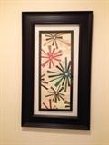 Framed wall art