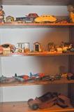 wind up drummer, Pooch, G-man car, mystery car, Dopey, rollover tank, Lincoln Tunnel, Unique Art, various toy planes including Wyandotte, etc.