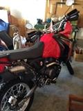 2009 Kawasaki KLR650 motorcycle