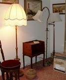 3 great vintage floor lamps