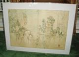 Lebadang from Viet Nam signed litho, beautifully framed