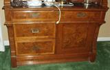 bottom half of cylinder desk
