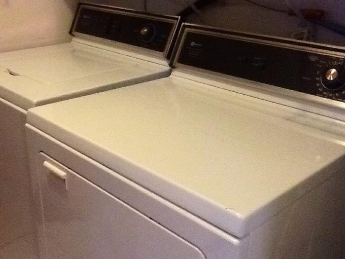 May tag washer and electric dryer- work great!