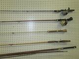 vintage fishing rods & reels