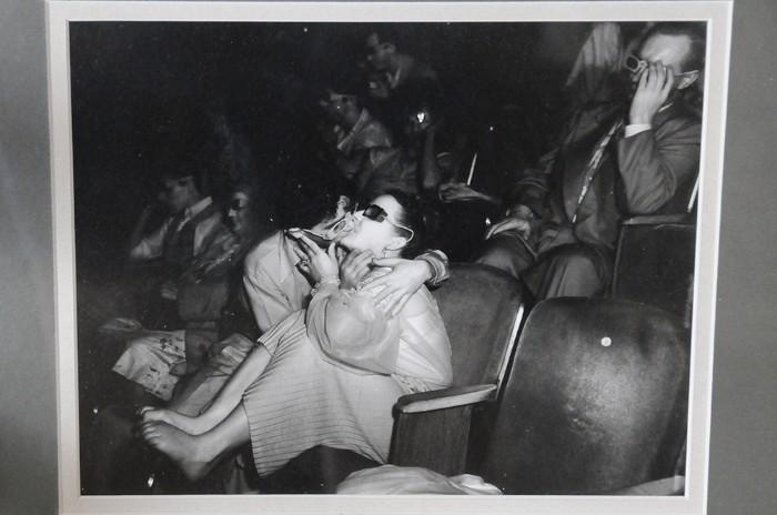 Weegee: "Lovers at the Palace Theater, NYC"
