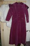 vintage velvet coat
