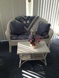 full set of wicker furniture