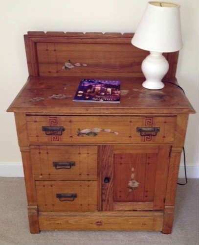 lovely painted dresser/stand