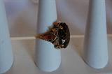 smokey quartz ring