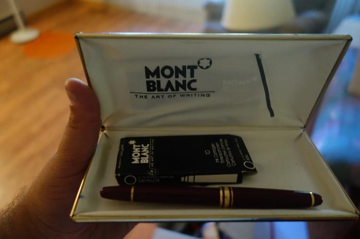 Mont Blanc fountain pen