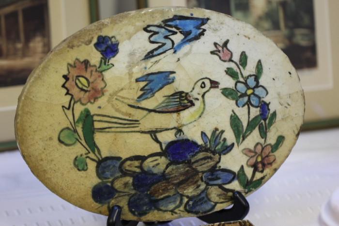 old Turkish tile