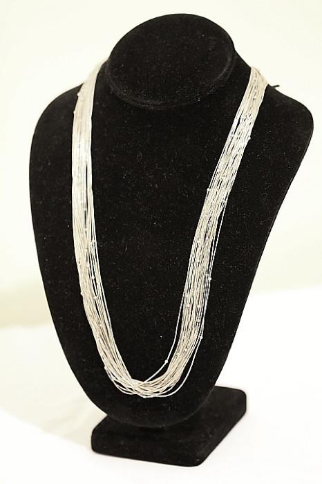 sterling waterfall necklace