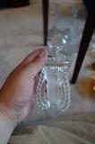 ANTIQUE GLASS OIL LAMP BOTTOM