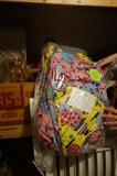 HUGE BAG OF VINTAGE CLOWN COSTUMES