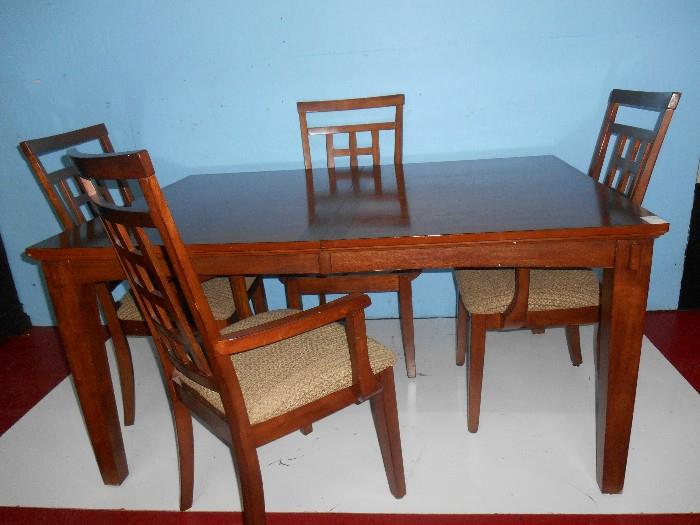 Dining Table with Leaf - Chairs and China Cabinet