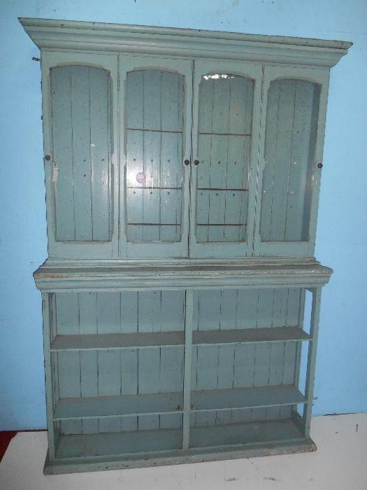 This Step Back Cabinet is from an Old Hotel in the Northeast - Among other things it would make a great cabinet for displaying pistols and knives