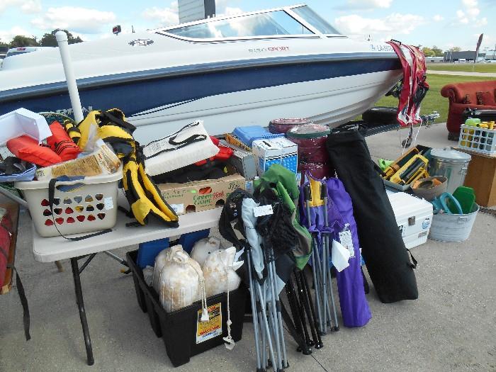 Lots of Boating Accessories