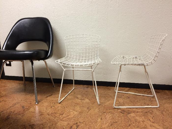 kids size Bertoia chairs "Saarinen not for sale"