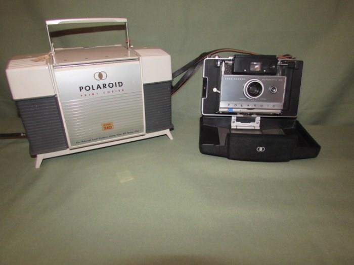 Polaroid Print Copier & Land Camera

