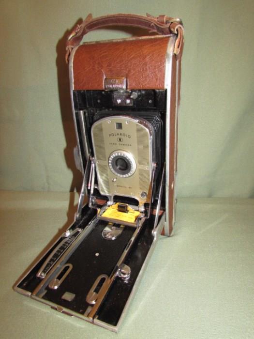 Polaroid Land Camera & Master Compartment Case
